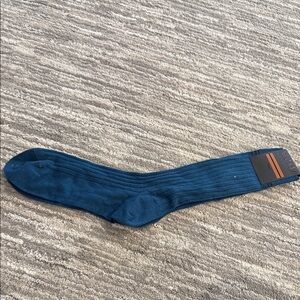 Navy Blue Men's Zegna Socks